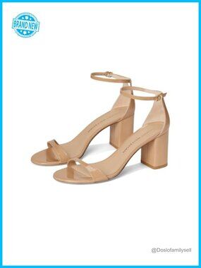 Leather Ankle Strap Block Heel Sandals Formal Dress Shoes